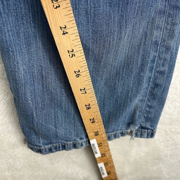 BKE Buckle Jeans Men 31x31 Blue Tyler Bootcut Stretch Denim Distressed "Read" - Picture 10 of 16